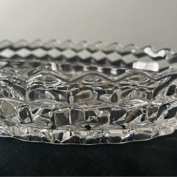 FOSTORIA American UV tested authentic.3 Part Divided Relish/Snack/Olive/Nut Dish - Picture 9 of 13